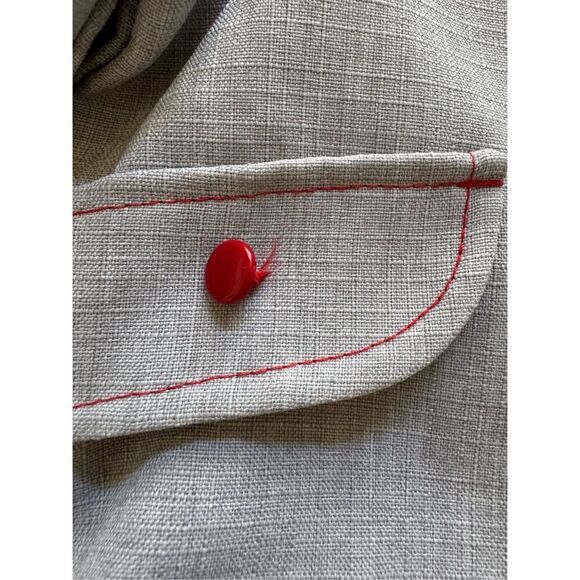 Vintage London Fog pilot Trench coat plush fleece - Picture 2 of 4